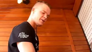 German amateur milf humping his cock