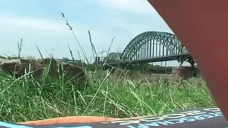 Milf slut fisted outdoors