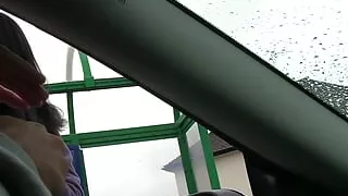 Picked up teen pissing outdoors