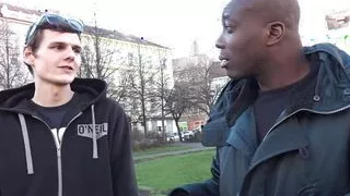 Cuck Licks Then Feeds BBC Creampie to His Slut Wife Jennifer Red