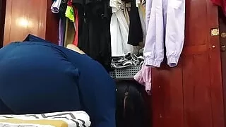 Nurse caught by amateur camera (BBW)