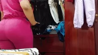 Nurse Caught By Amateur Cam (LATINA)