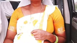 Indian maid car sex. The beautiful maid with owner long drive telugu dirty talks.part -1