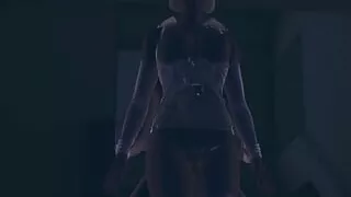 Japanese fucks Black woman in abandoned building