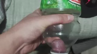 I masturbate with a BOTTLE and release all the cheese