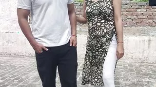 A Lovely Couple Dont Control Herself In Outdoor Terrace Sex