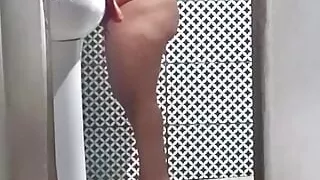 Stepson catches stepmom taking shower with door open