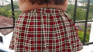 Chubby Colombian gets cock for her big ass