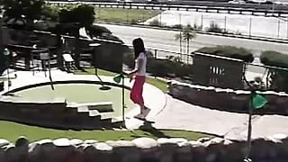 Brunette with perky tits solo fingering before she climaxes