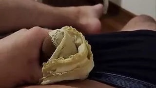 PLAYING WITH MY GIRLFRIEND CLOTHES  - subscribe to my onlyfans: LKINGSBR