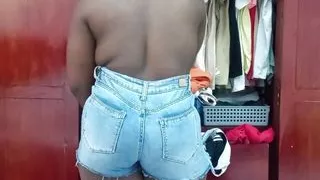 The hottest maid changing her clothes