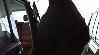 Tight Redhead Gets Lucky on a Rainy Day