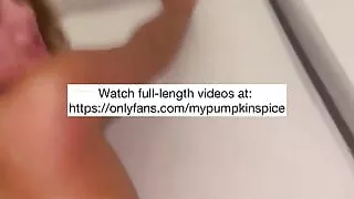 JOl Intensity: Pounding My Pussy and Clapping My Ass with Bareback Anal