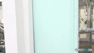 Blondes Girl beim Casting im Bett gebumst