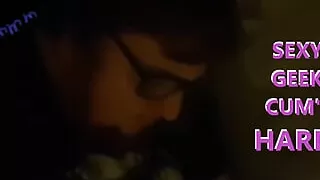 Watch the SEXY geek side of me wearing glasses and slowly Rubbing my Sweet Spot.