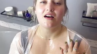 BBW Slut Pissed on!