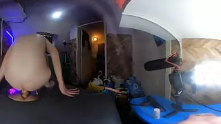 Ass dildo vr movie