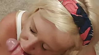 She loves to drink cum