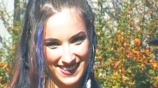 Gorgeous German doll fucked outdoors by a horny dude