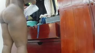 The hottest maid changing her look