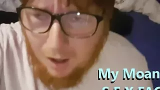 Here is My SEXY SEX FACE Moaning While I Rub My HARD COCK. Why not cum and WATCH?.