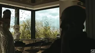 Perfect babe Alexis Crystal has sensual sex with lustful