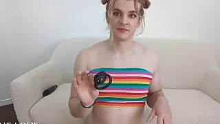 Cute sissy chastity cage try on - 6 different cages for you FULL VID on LayneLovee Manyvids
