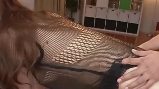 Yui Kasuga, a super-sexy Asian mom, blows her step-chum's son's stream in a super-naughty 3 way - JAV XXX!