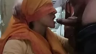 Stepmom sucking stepsons big cock and fucking her big ass