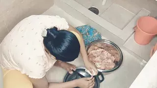 Real house wife of Indian sex with Bhabhi Bangla clear audio