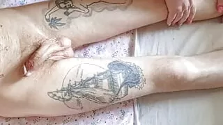 Helping hands jerk off my dick to the last drop of cum