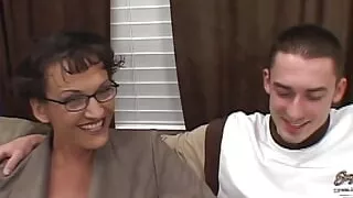 Hot MILF gets fucked by youthful guy in POV