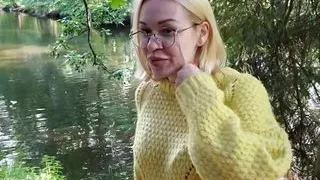 Blonde in the park wanted fresh cock