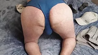 Bending Over - bi white guy with tight freeuse asshole wants your cock