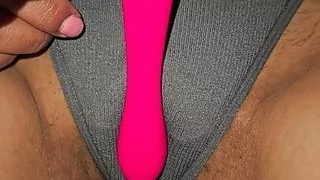 vered up close with toys and fuck with cum dripping out