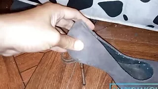 Office shoes Masturbation