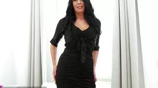 Divorcee Xenia Nice, 53, does a really nice job of fucking
