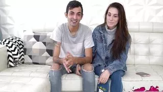 Busty Spanish babe needs everyone to see her banging her boyfriend