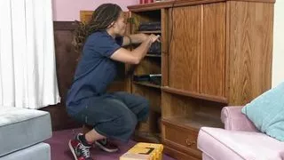 Cable installer makes sure Natasha gets BBC