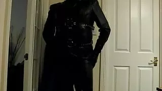 Leather catsuit