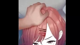 Anime Girlfriend  high quality  Blowjob