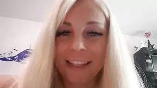 I'm Wearing Leggings and Long Patent Leather Boots! I Bend Over and Do Doggy Pose!