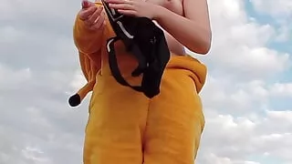 I'm shooting a pikachu