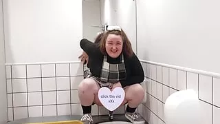 Pissing In Public Toilet Sink RISKY!!!
