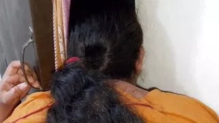 Indian Mousi ki hot bati ko us ka Ghar ja ka choda ghodi bana kar - clear Hindi audio.