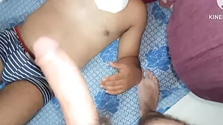 Wow First time Young school boy suck teacher Big cock gave me blow job