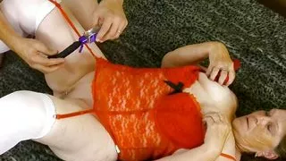 Granny Red Riding Hood's Little Black Dildo Cum 06102024 CAMS35