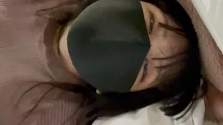 Lifted on cum inside pussy Japanese couple esunoa