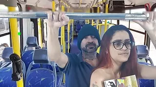 I was thighed on transport by a stranger and still came in my ass making me all creamy