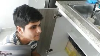 Hot brunette riding my cock - Porn in Spanish